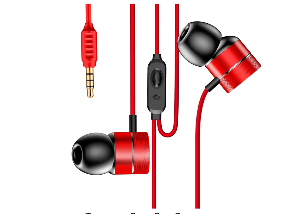 Wired Music Headphones with High-Quality Sound