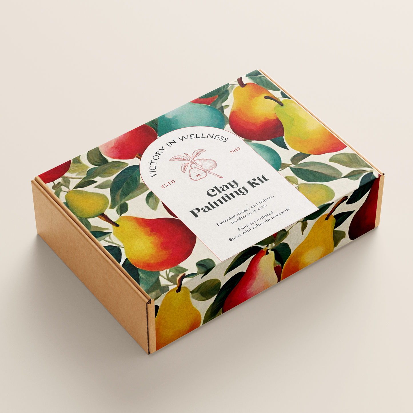 Victory in Wellness starter kit, Pear Fruit Paint Kit-1