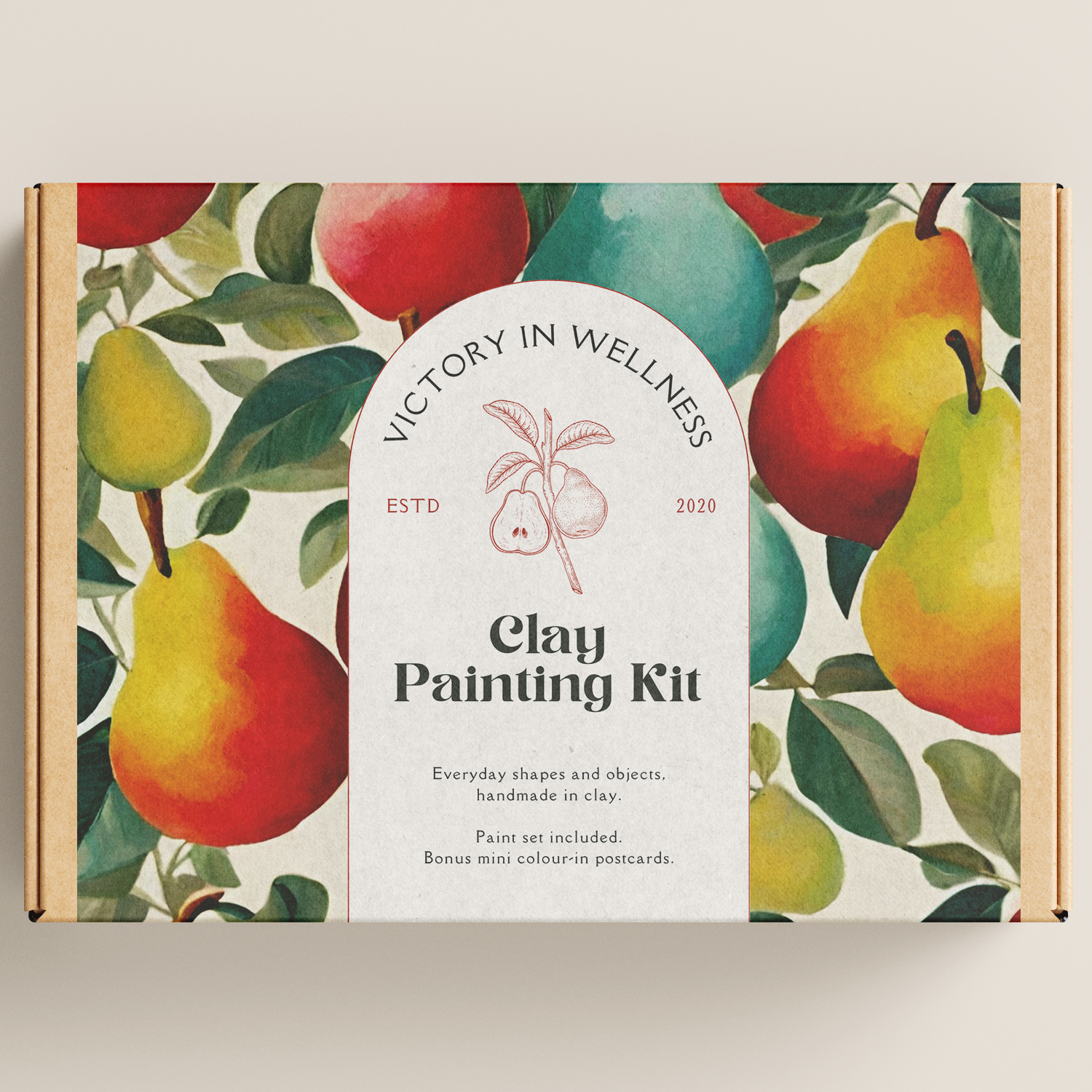 Victory in Wellness starter kit, Pear Fruit Paint Kit-0