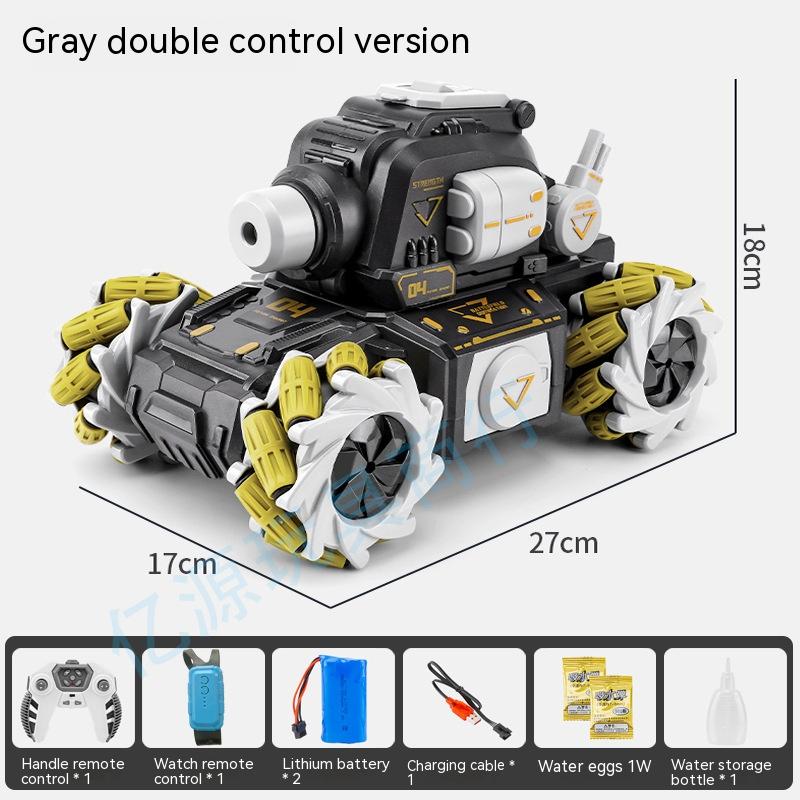 Remote Control Tank with Water Bomb Launcher-6