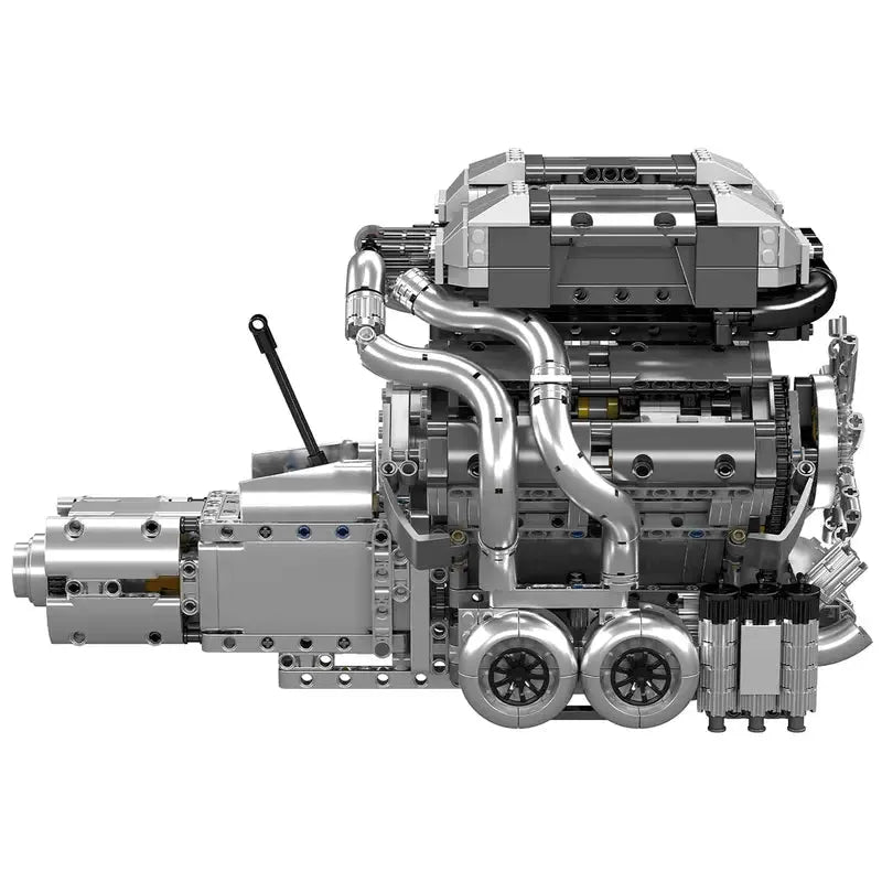 Motorised Hypercar W16 Engine & Gearbox 2023pcs-2